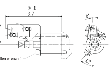Microswitch for VDM6